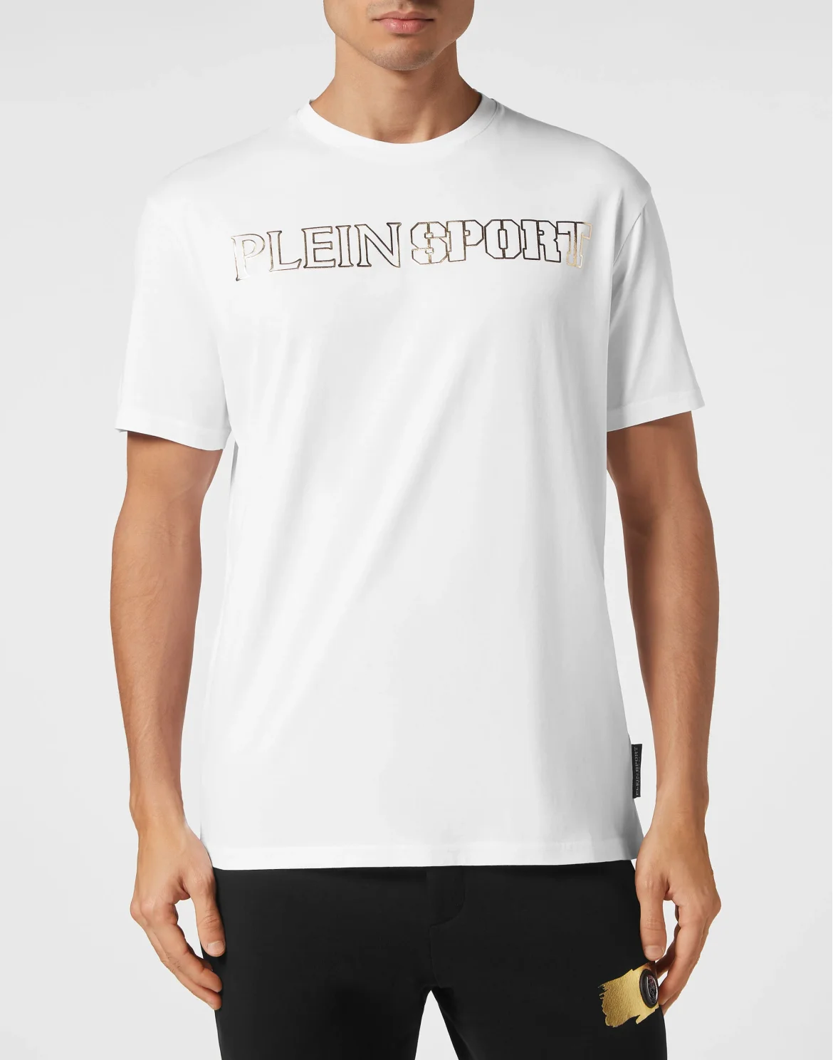 T-shirt Round Neck Tiger, цвет: Белый