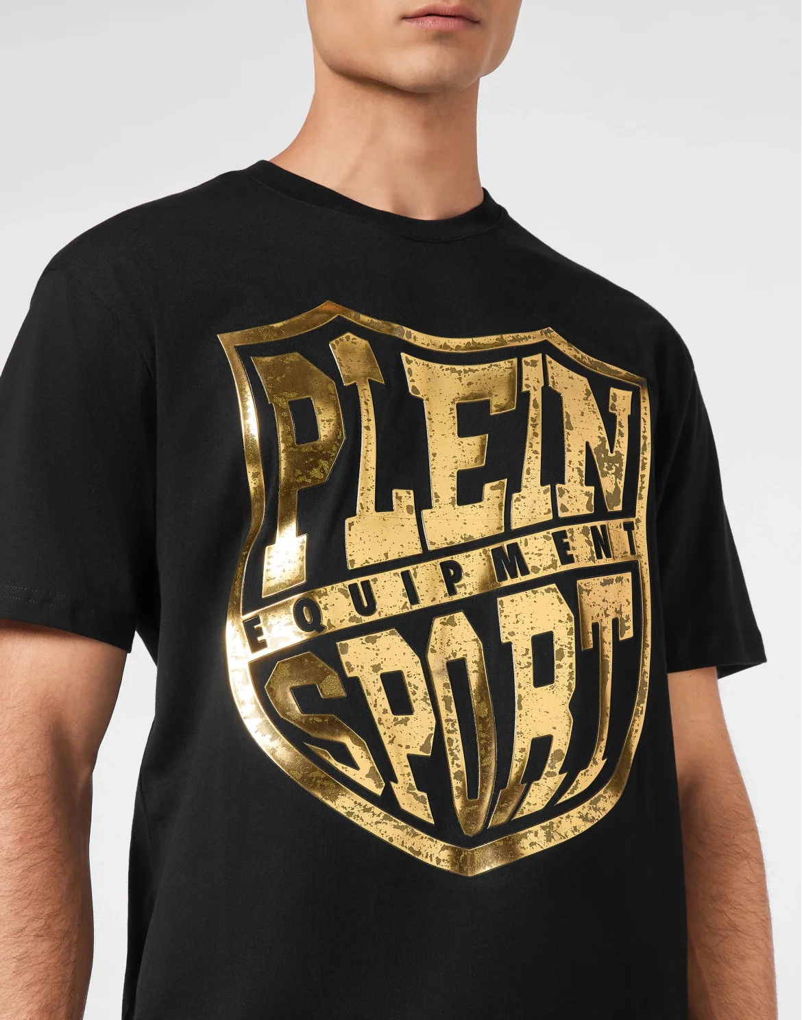 T-shirt Round Neck, цвет: Черный