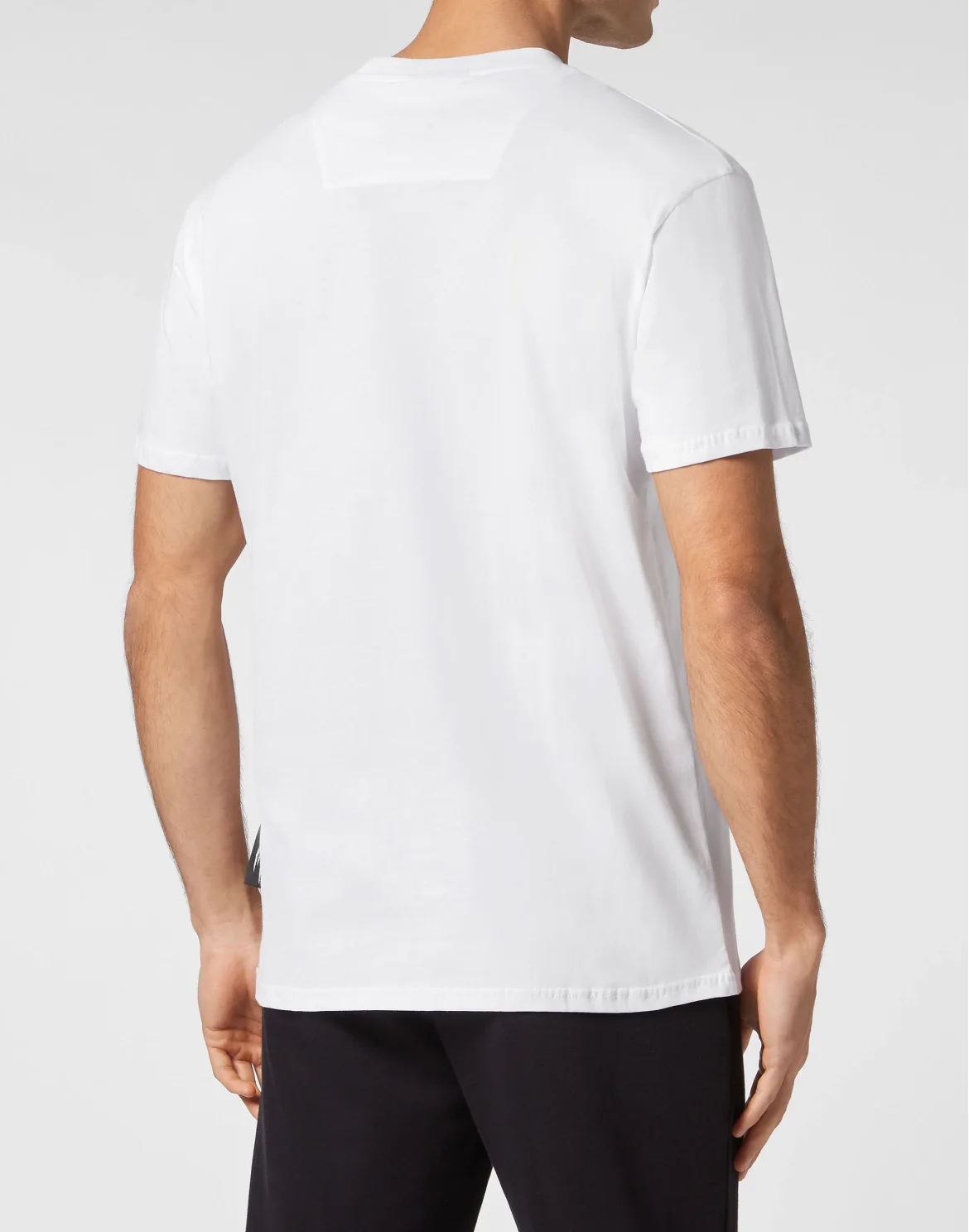 T-shirt Round Neck Scratch, цвет: Белый