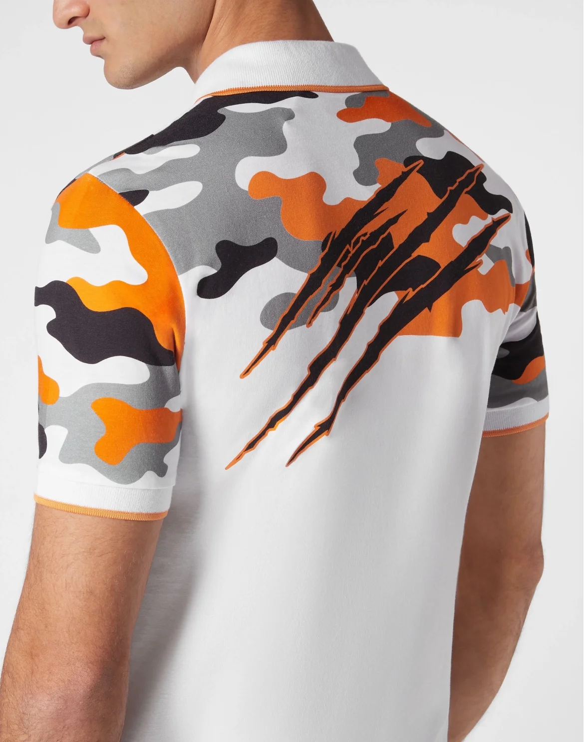 Polo shirt SS Camouflage, цвет: Белый