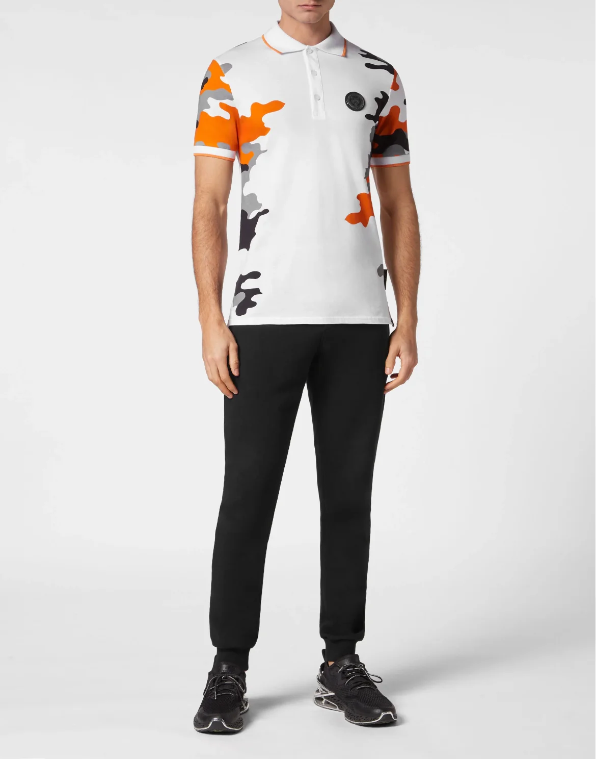 Polo shirt SS Camouflage, цвет: Белый