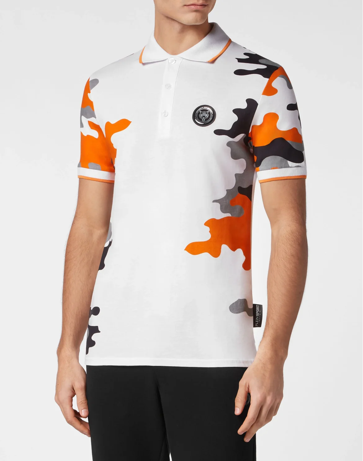 Polo shirt SS Camouflage, цвет: Белый