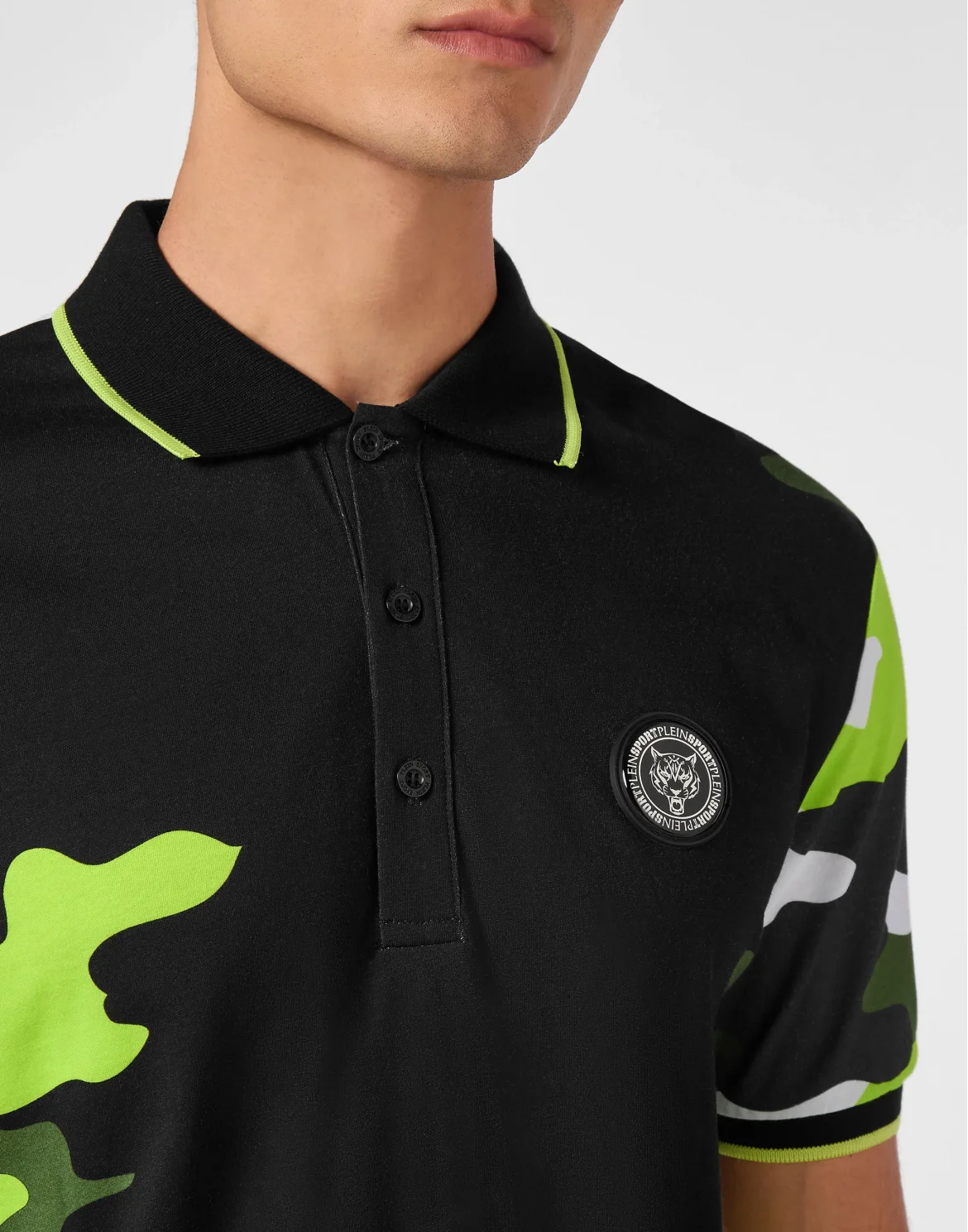 Polo shirt SS Camouflage, цвет: Желтый