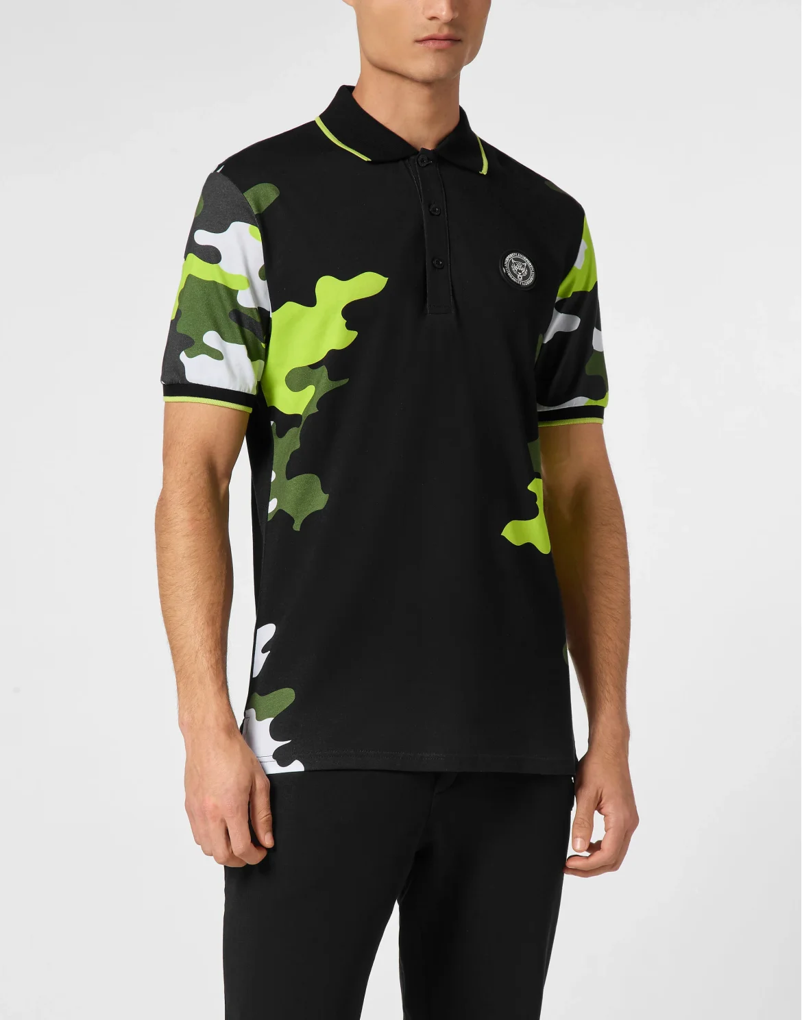 Polo shirt SS Camouflage, цвет: Желтый