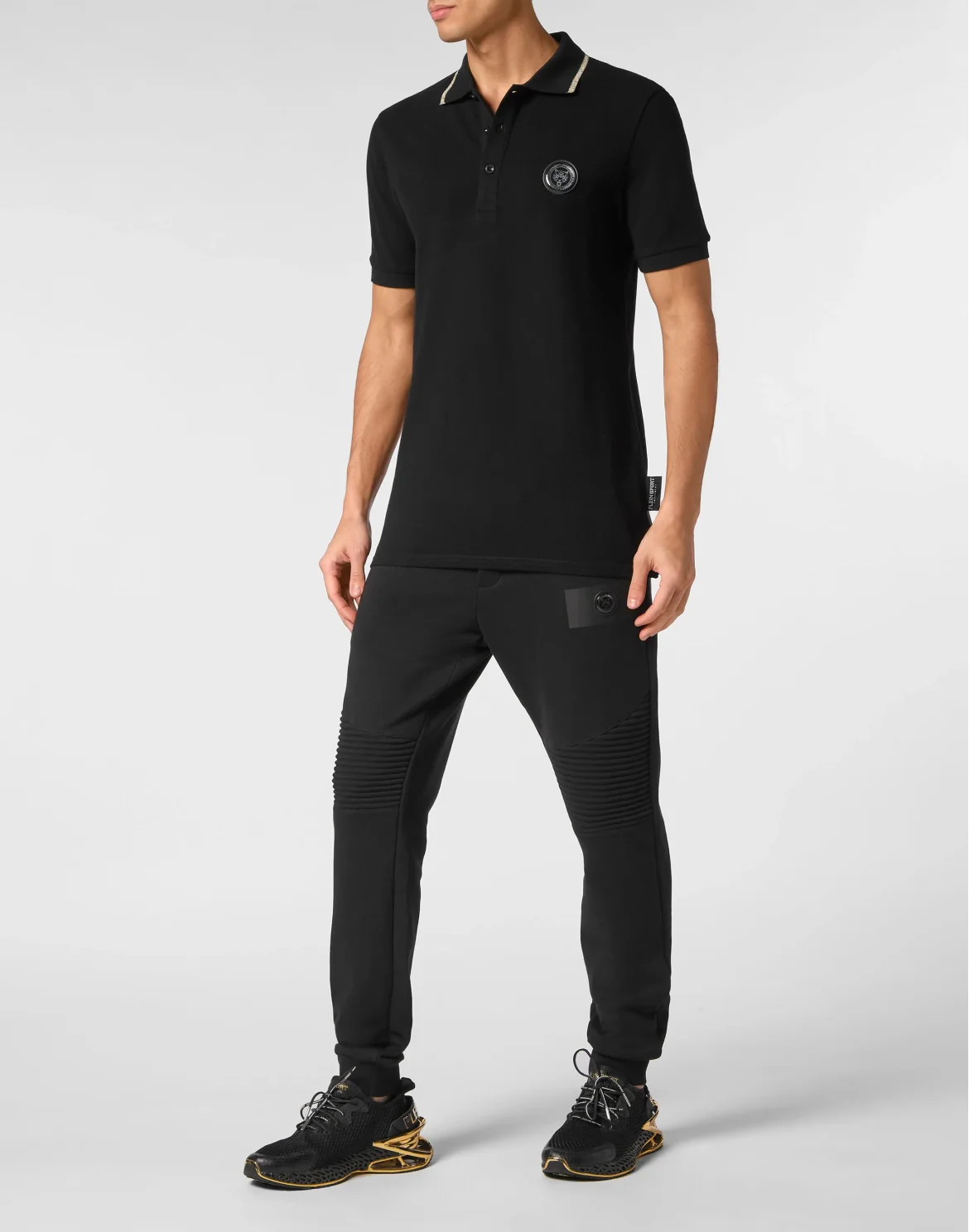 Polo shirt SS Tiger, цвет: Черный