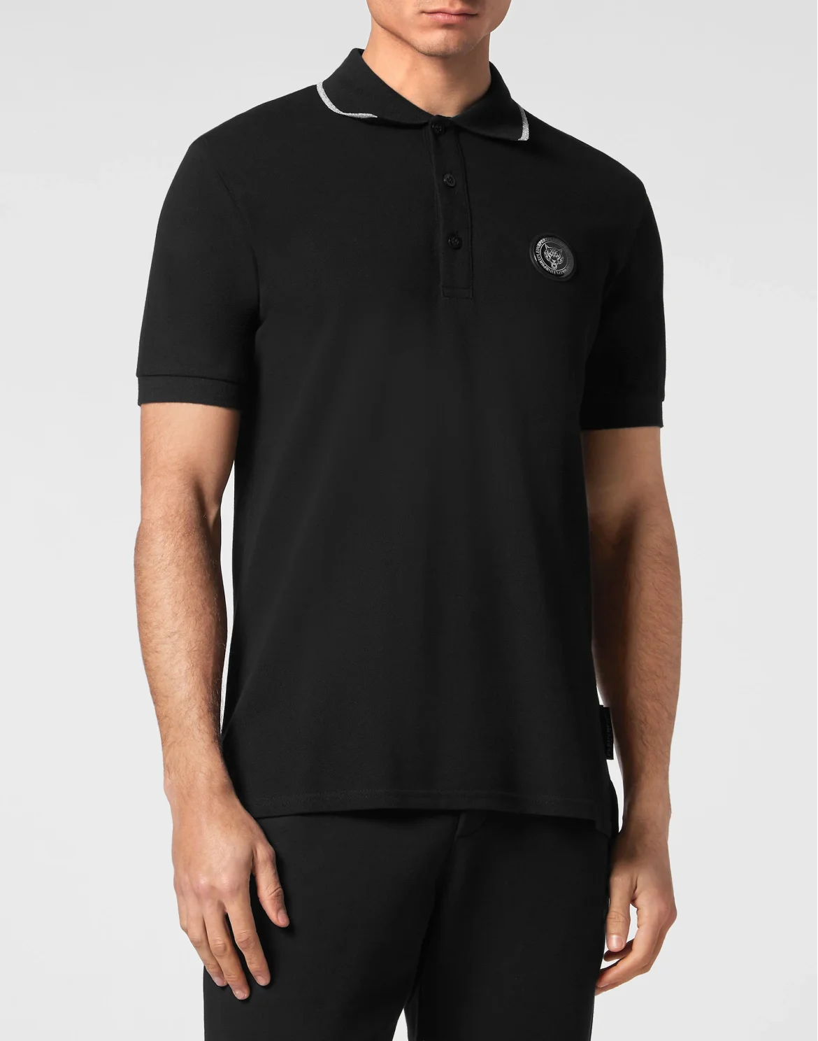 Polo shirt SS Tiger, цвет: Черный