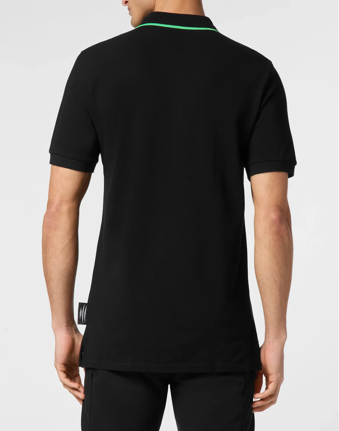 Polo shirt SS Scratch, цвет: Черный