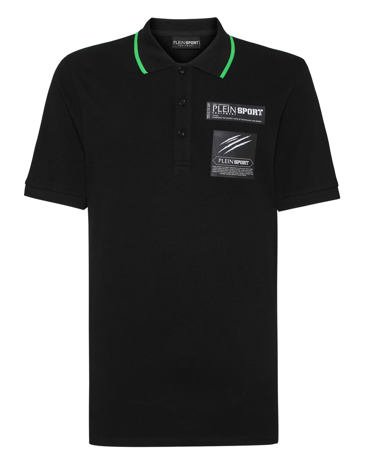 Polo shirt SS Scratch, цвет: Черный