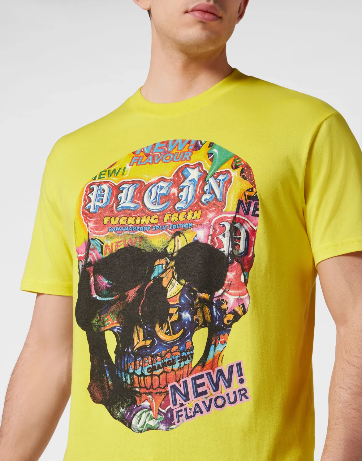 T-shirt Round Neck SS Tutti Frutti, цвет: Желтый