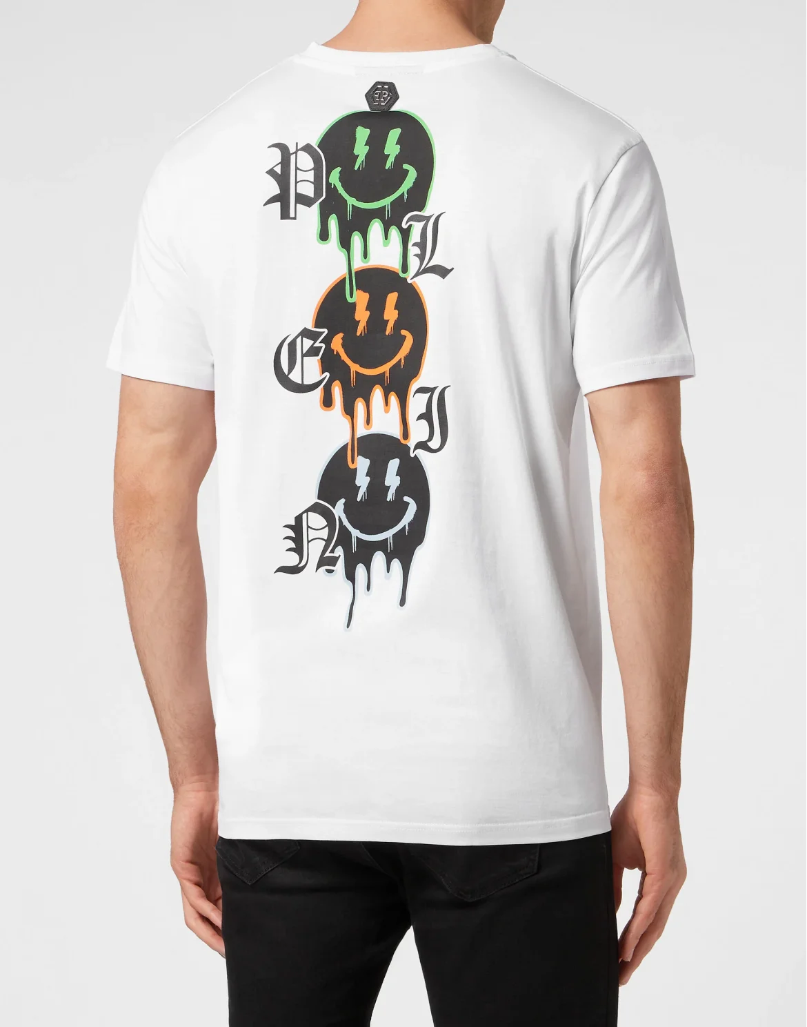 T-shirt Round Neck SS Smile, цвет: Белый