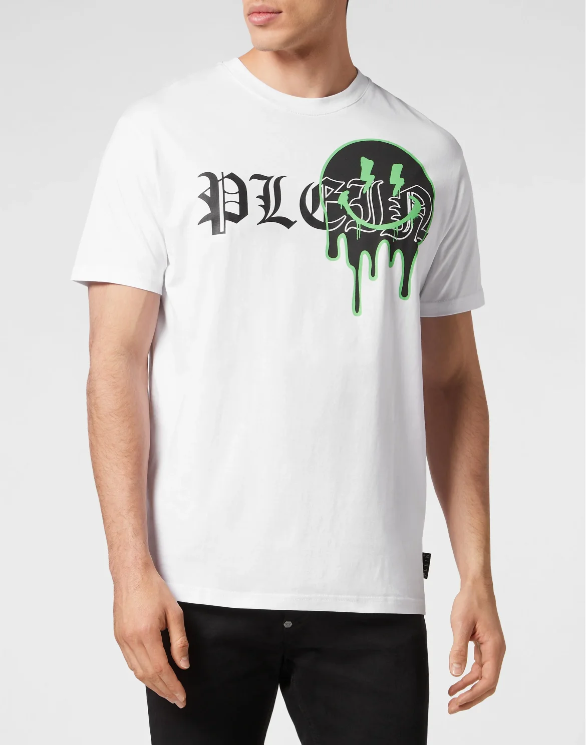 T-shirt Round Neck SS Smile, цвет: Белый