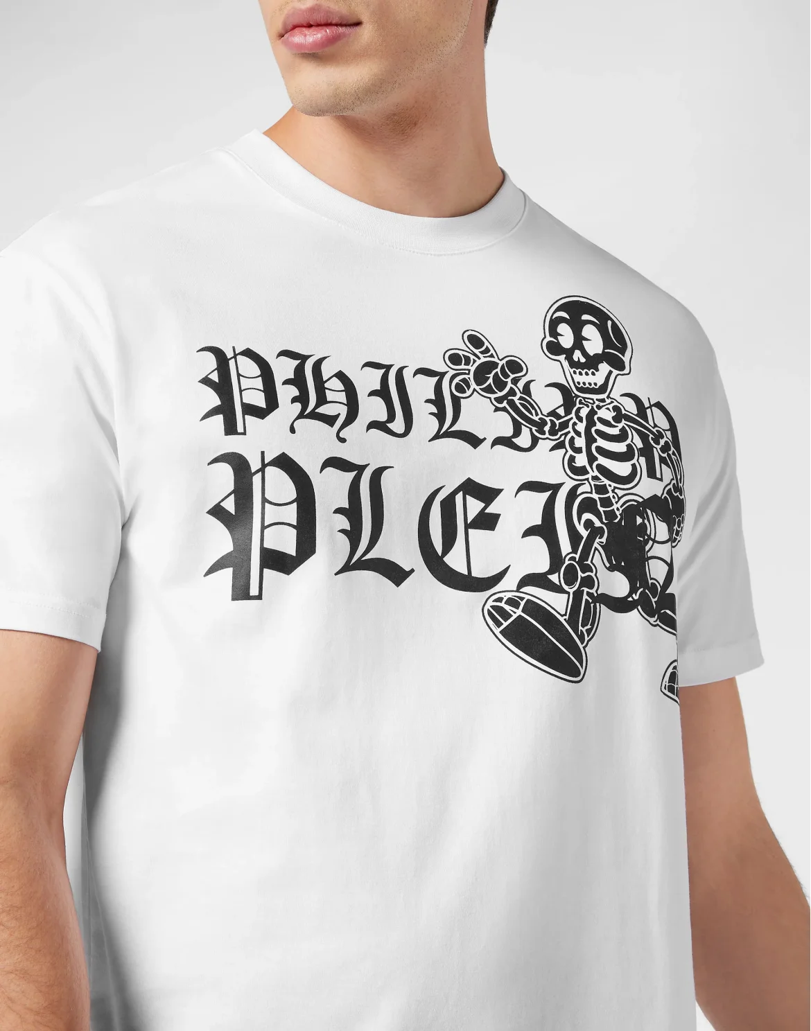 T-shirt Round Neck SS Smile, цвет: Белый