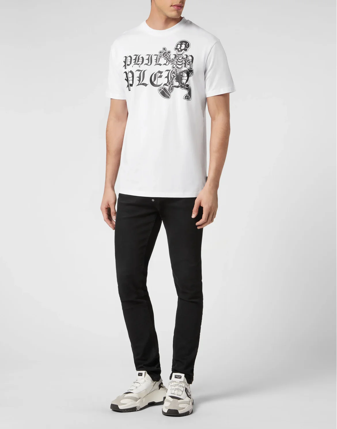 T-shirt Round Neck SS Smile, цвет: Белый