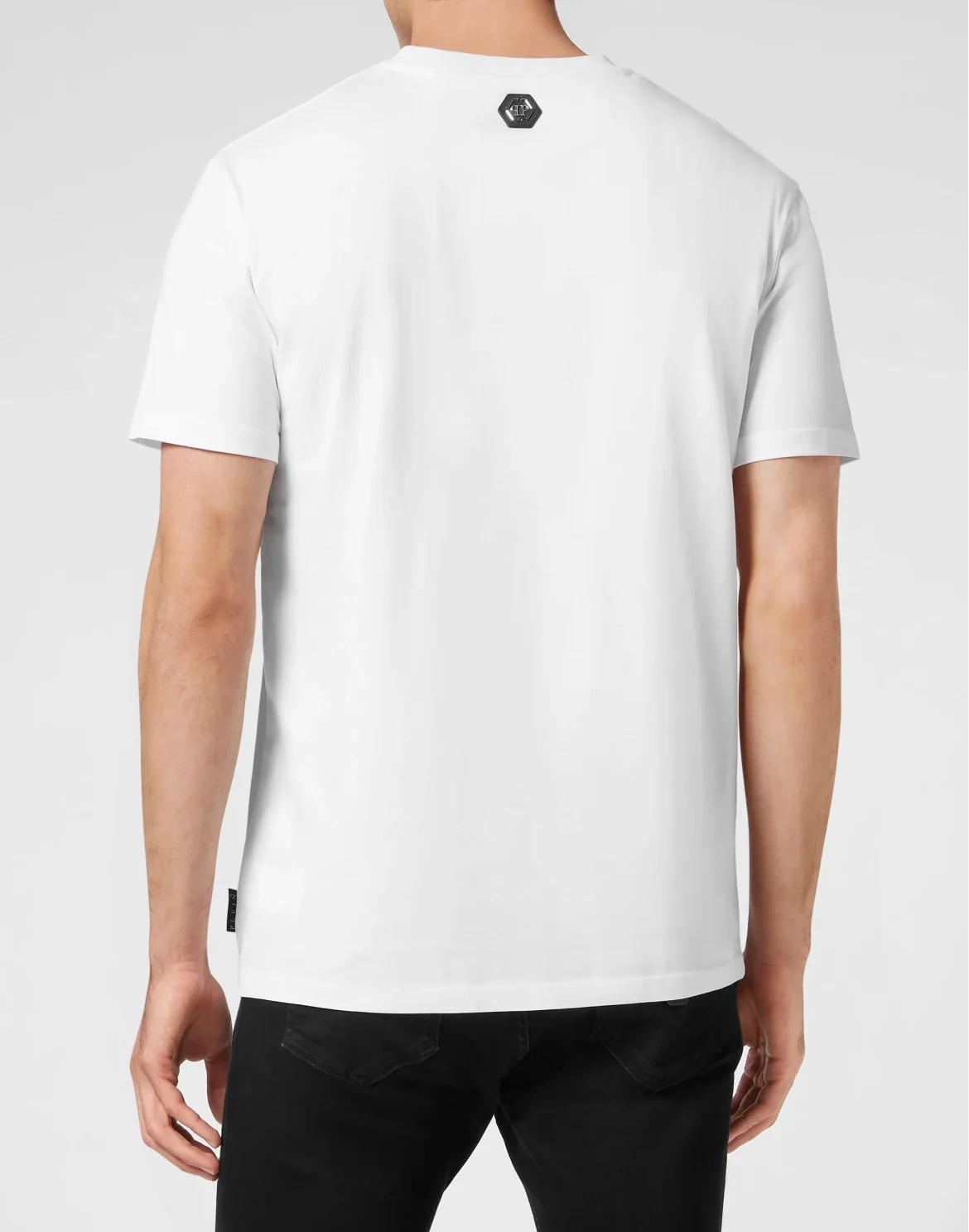 T-shirt Round Neck SS Smile, цвет: Белый
