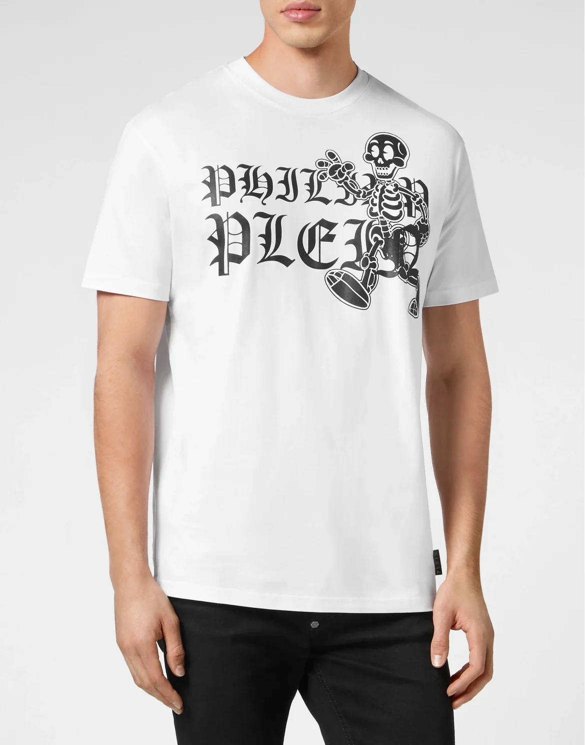 T-shirt Round Neck SS Smile, цвет: Белый