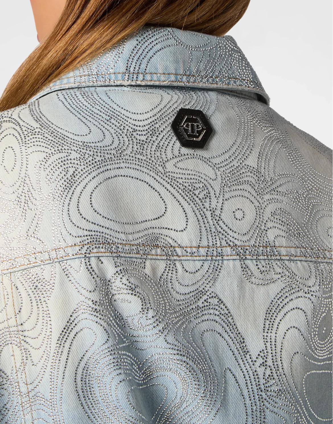 Denim Jacket Teddy Bear, цвет: Голубой