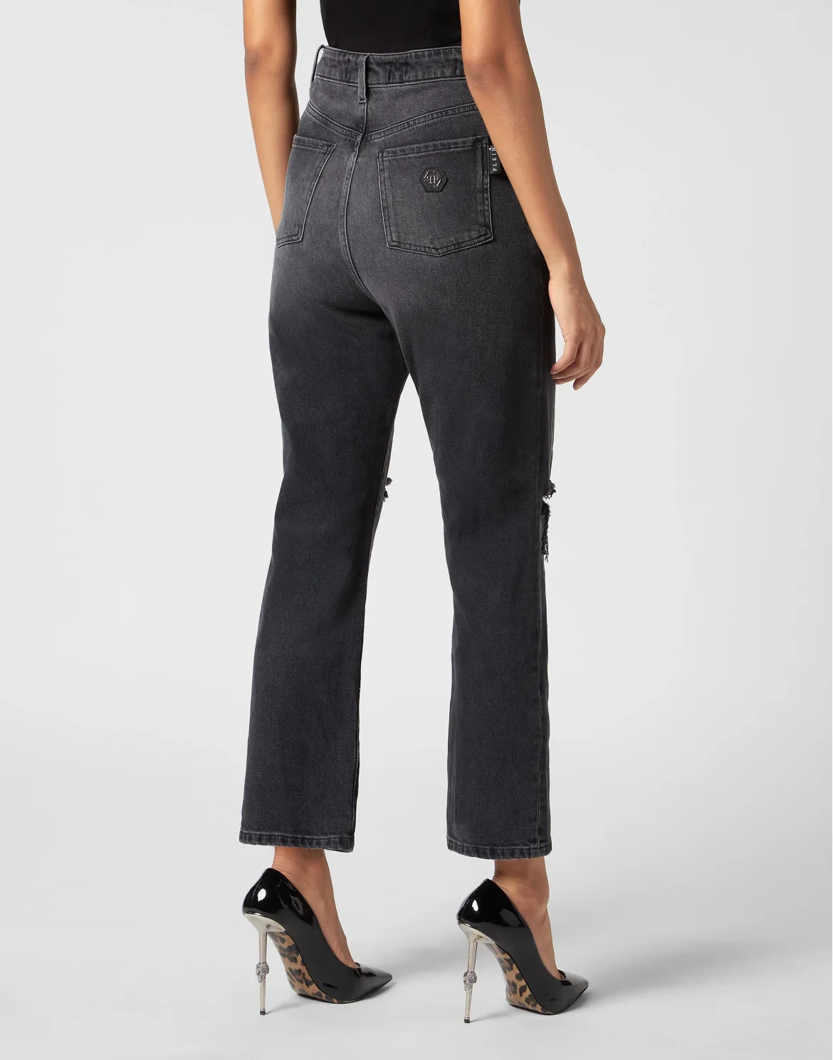 Denim Super Street Fit Trousers, цвет: Черный