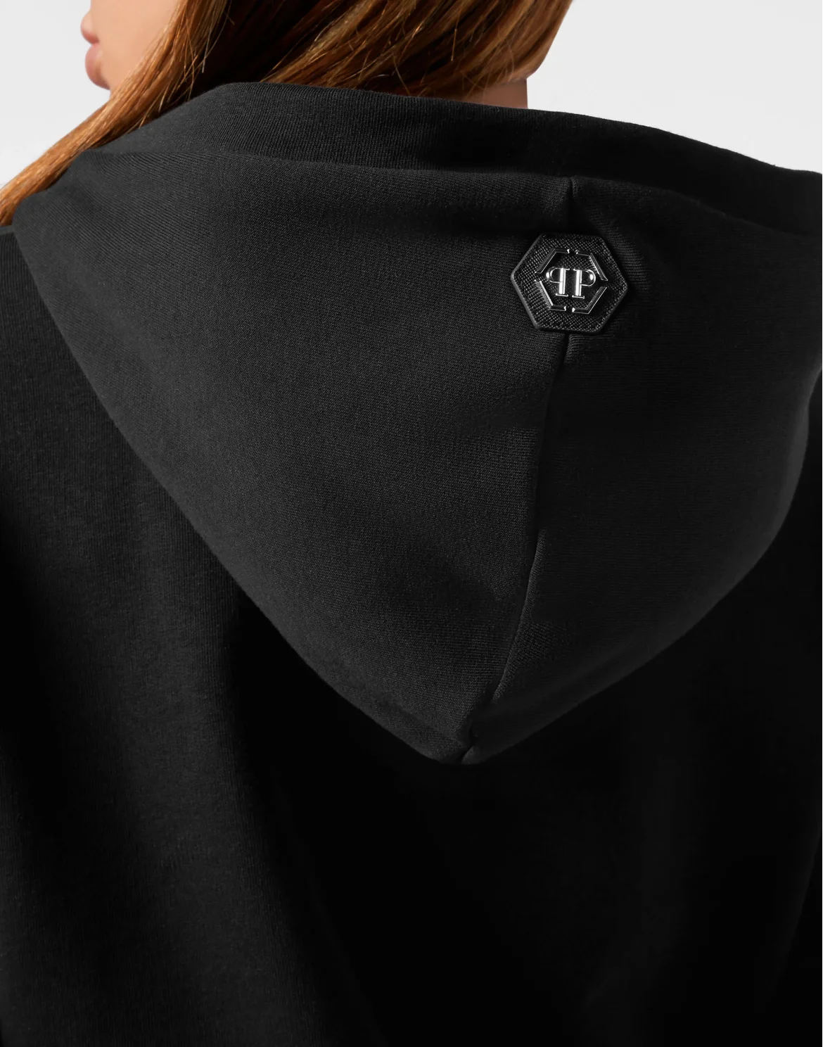 Cropped Hoodie Sweatshirt Bombing Graffiti, цвет: Черный