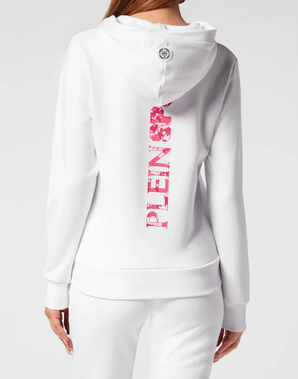 Hoodie Sweatshirt Carbon Tiger, цвет: Белый