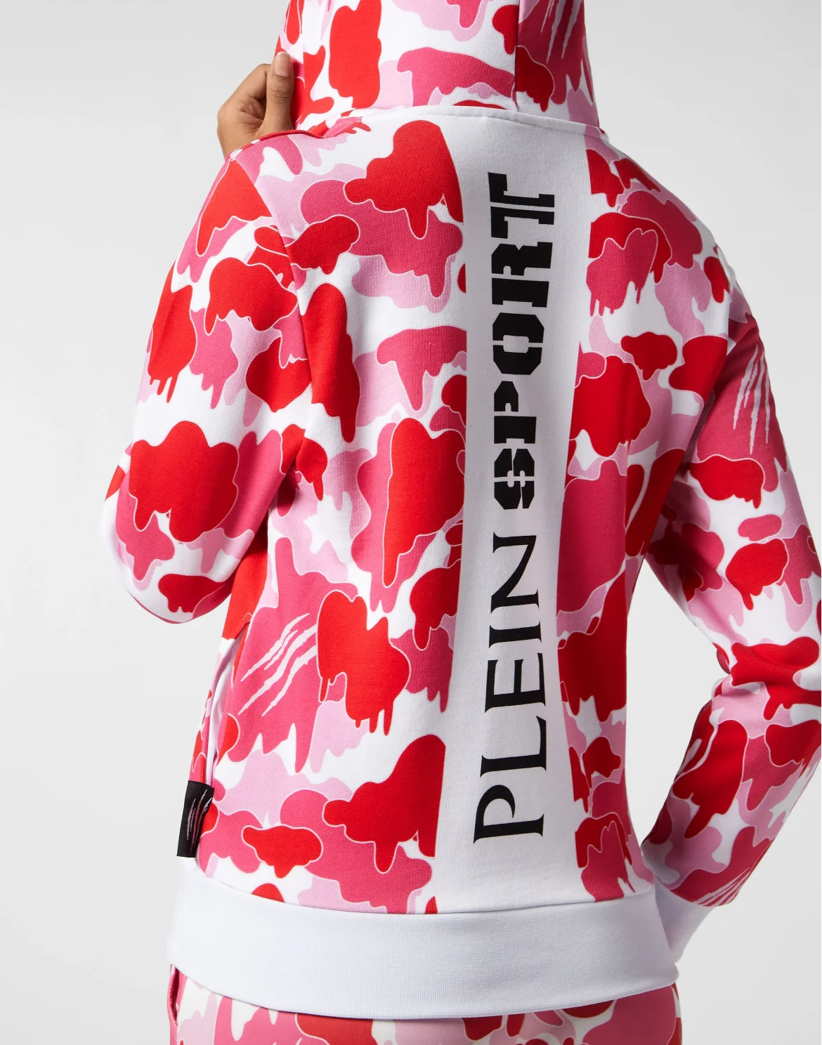 Hoodie Sweatshirt Camouflage, цвет: Розовый