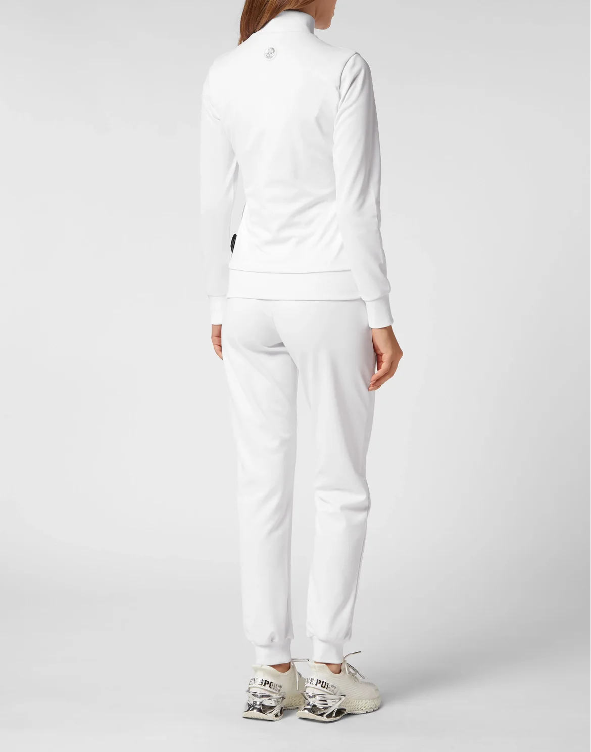 Triacetate Jogging Tracksuit: Top/Trousers Carbon Tiger, цвет: Белый