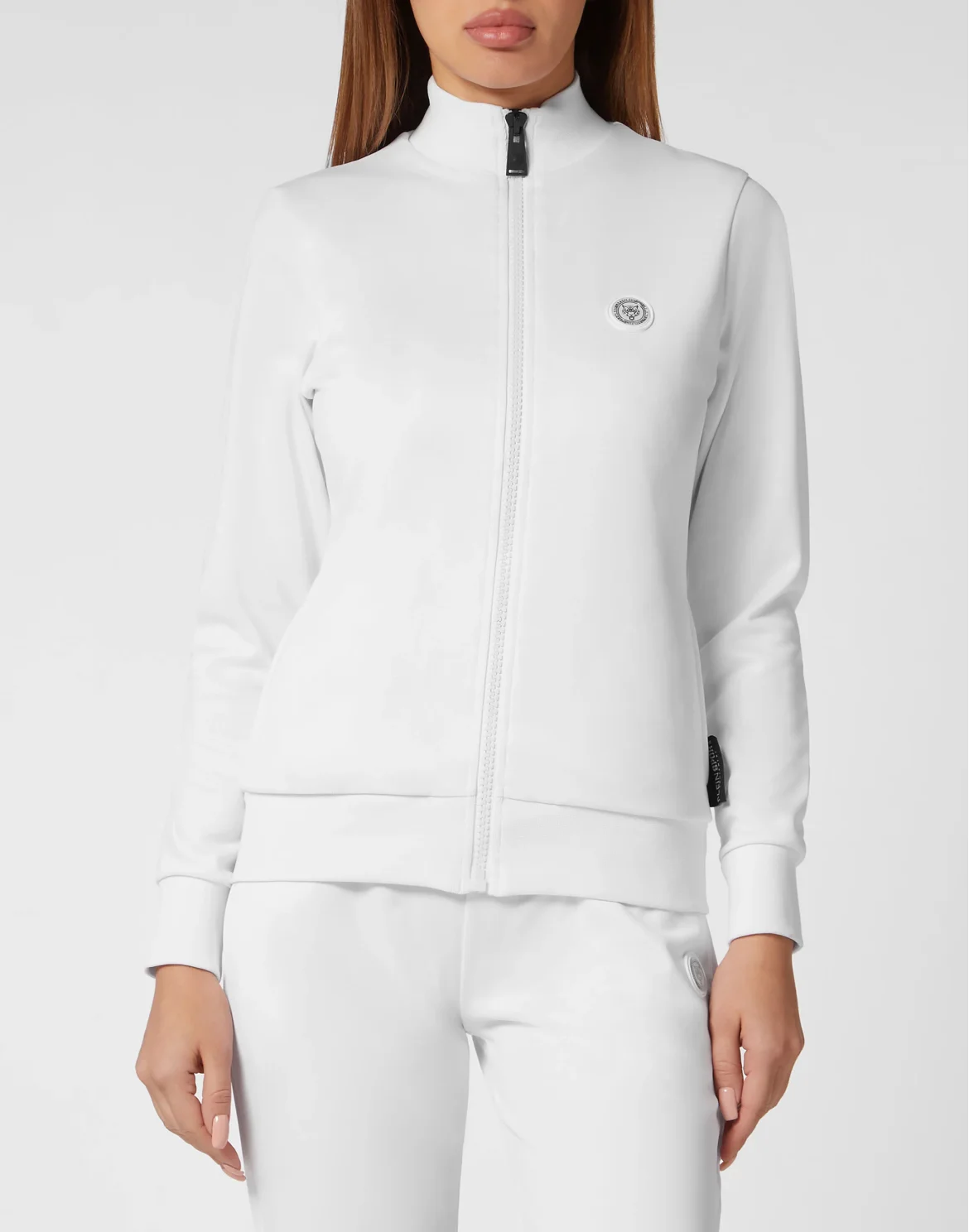Triacetate Jogging Tracksuit: Top/Trousers Basic, цвет: Белый
