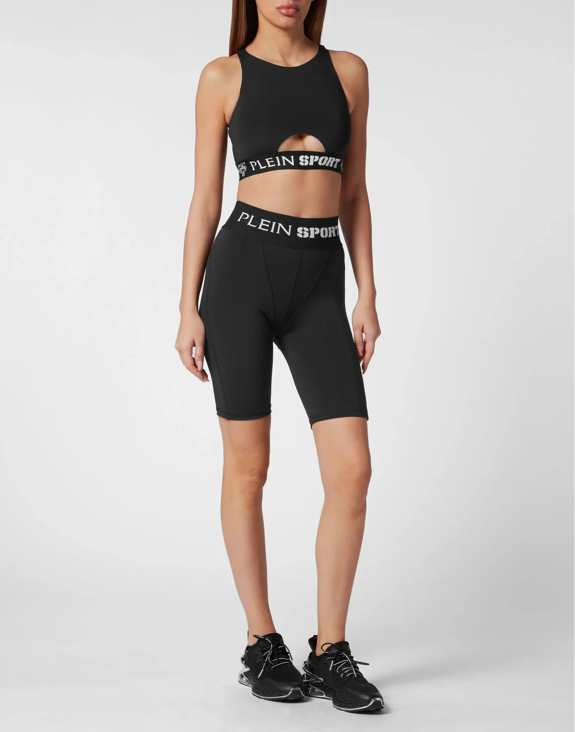 Jogging Cropped Cutting Top Basic, цвет: Черный