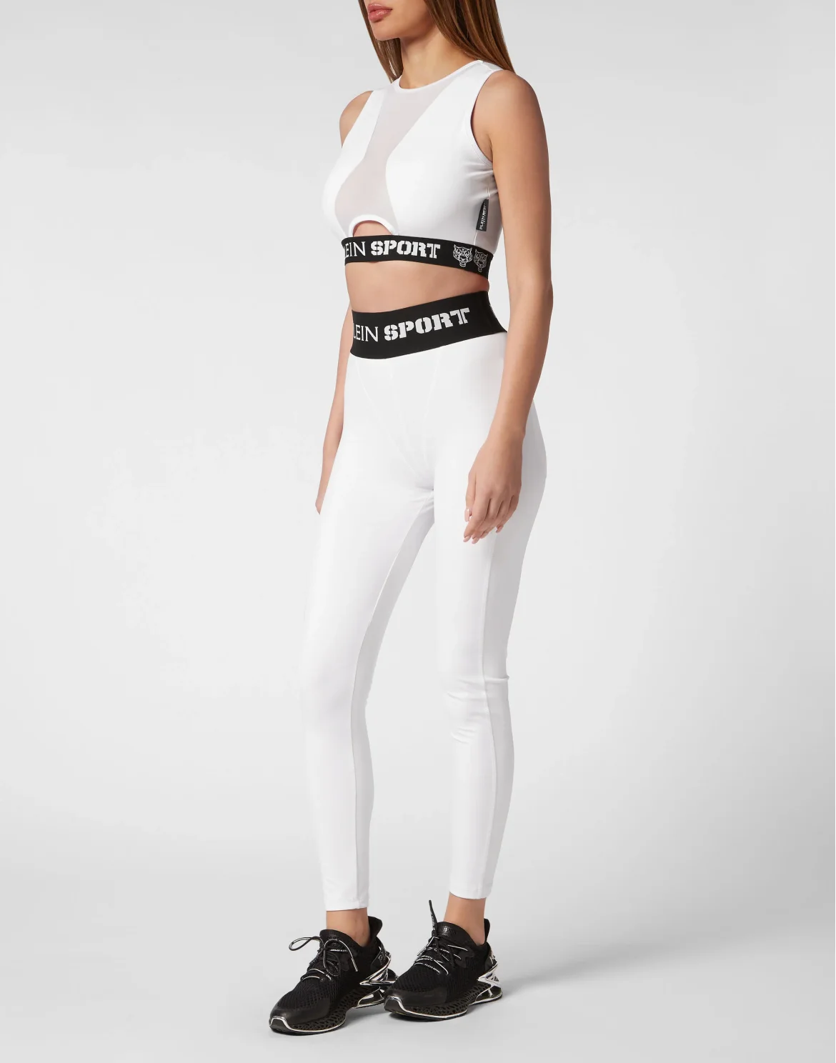 Jogging Cropped Top Basic, цвет: Белый