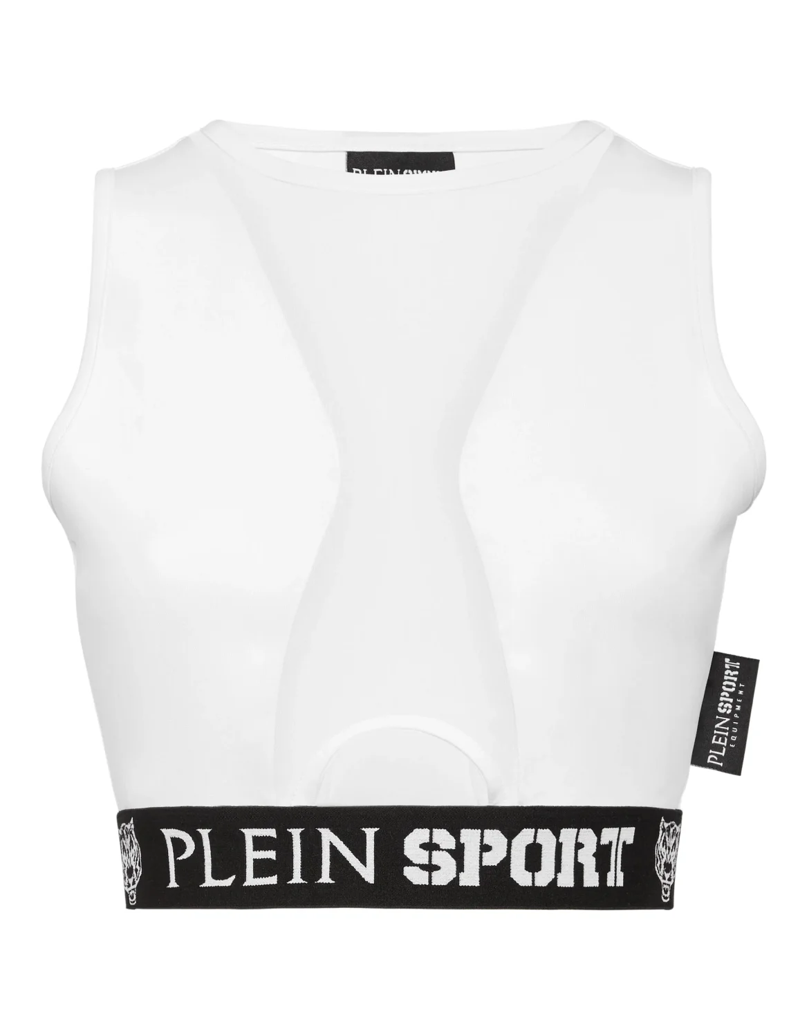 Jogging Cropped Top Basic, цвет: Белый