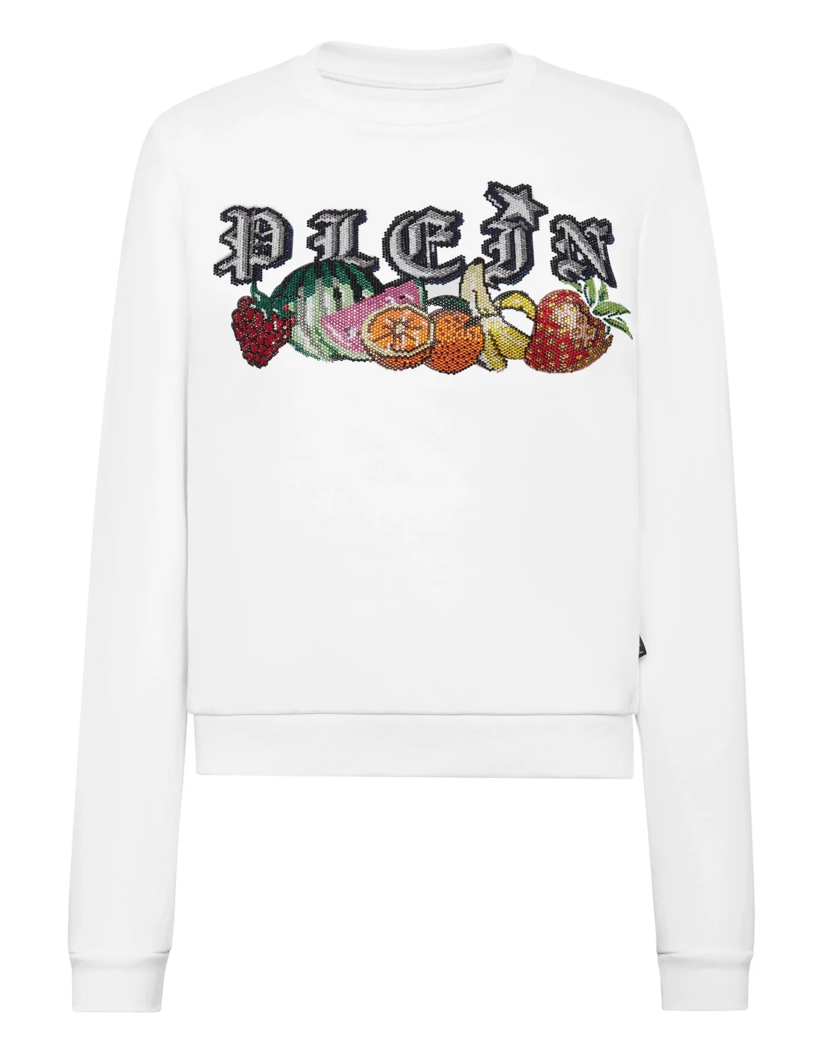 Sweatshirt Roundneck Tutti Frutti, цвет: Белый
