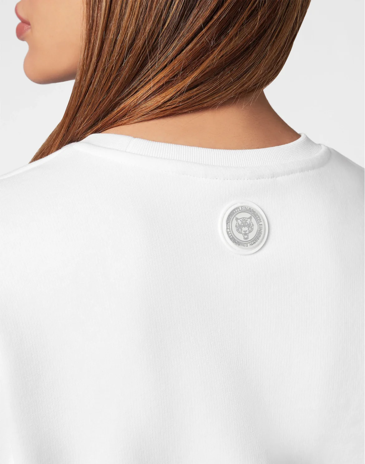 Sweatshirt LS Carbon Tiger, цвет: Белый