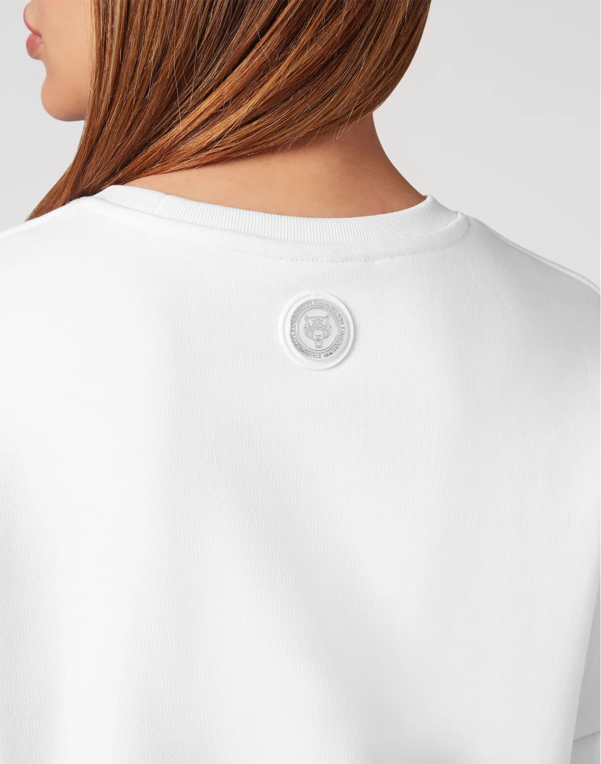 Sweatshirt LS Carbon Tiger, цвет: Белый