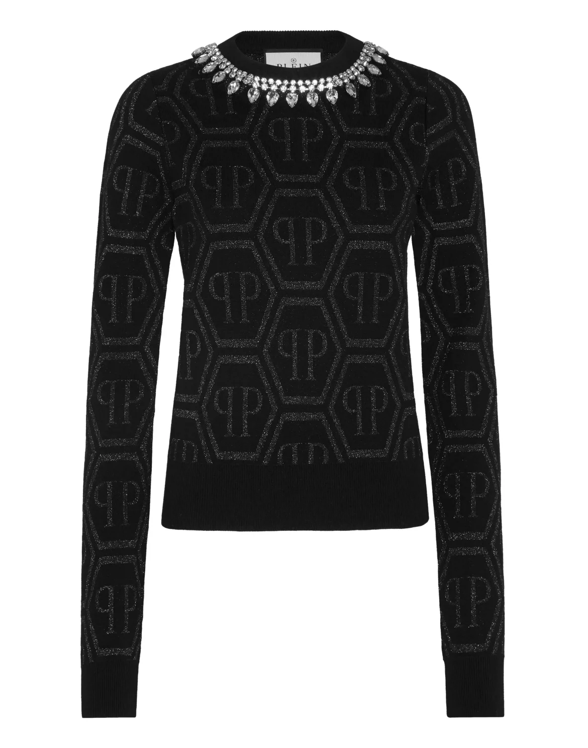 Roundneck Monogram, цвет: Черный