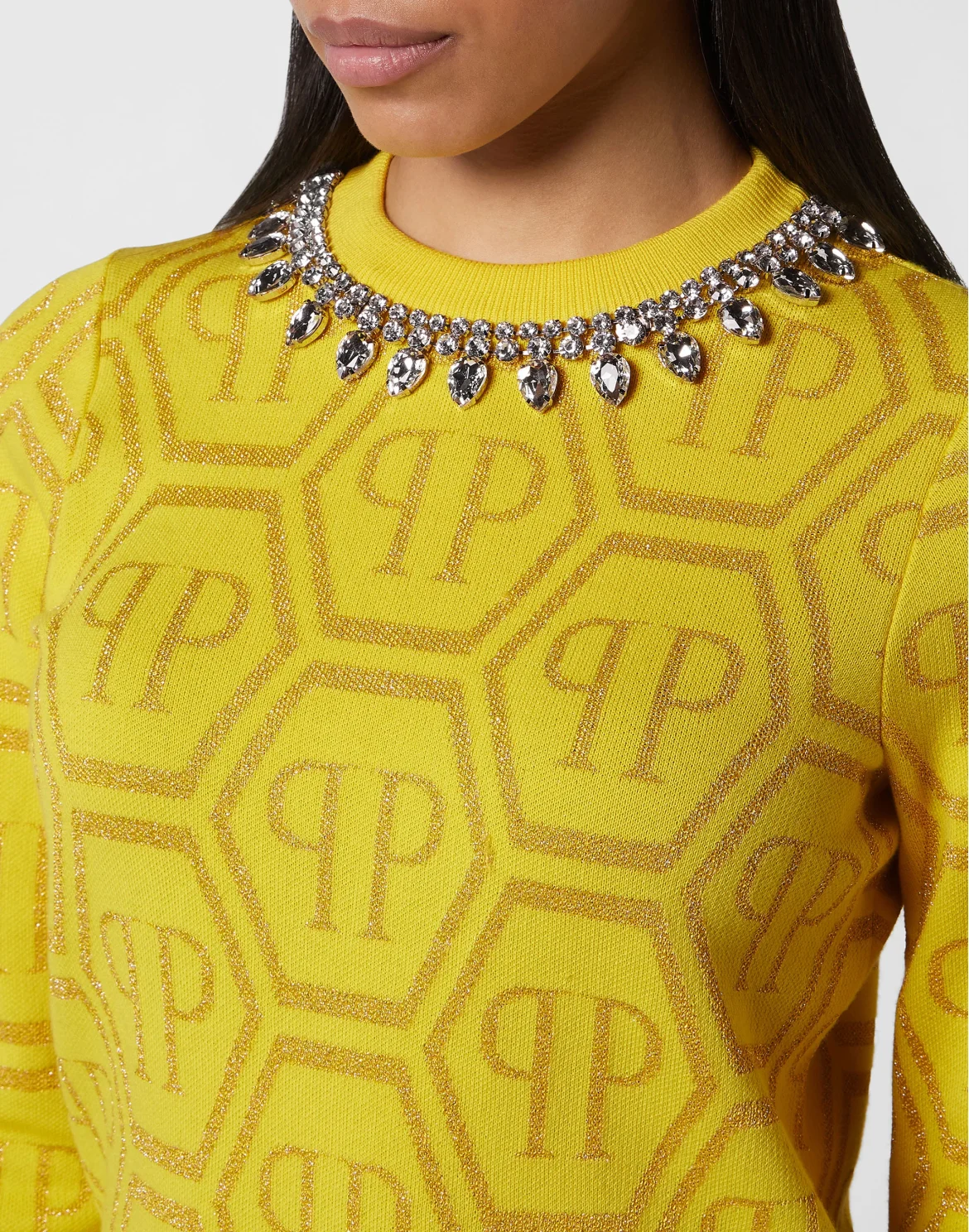 Roundneck Monogram, цвет: Желтый