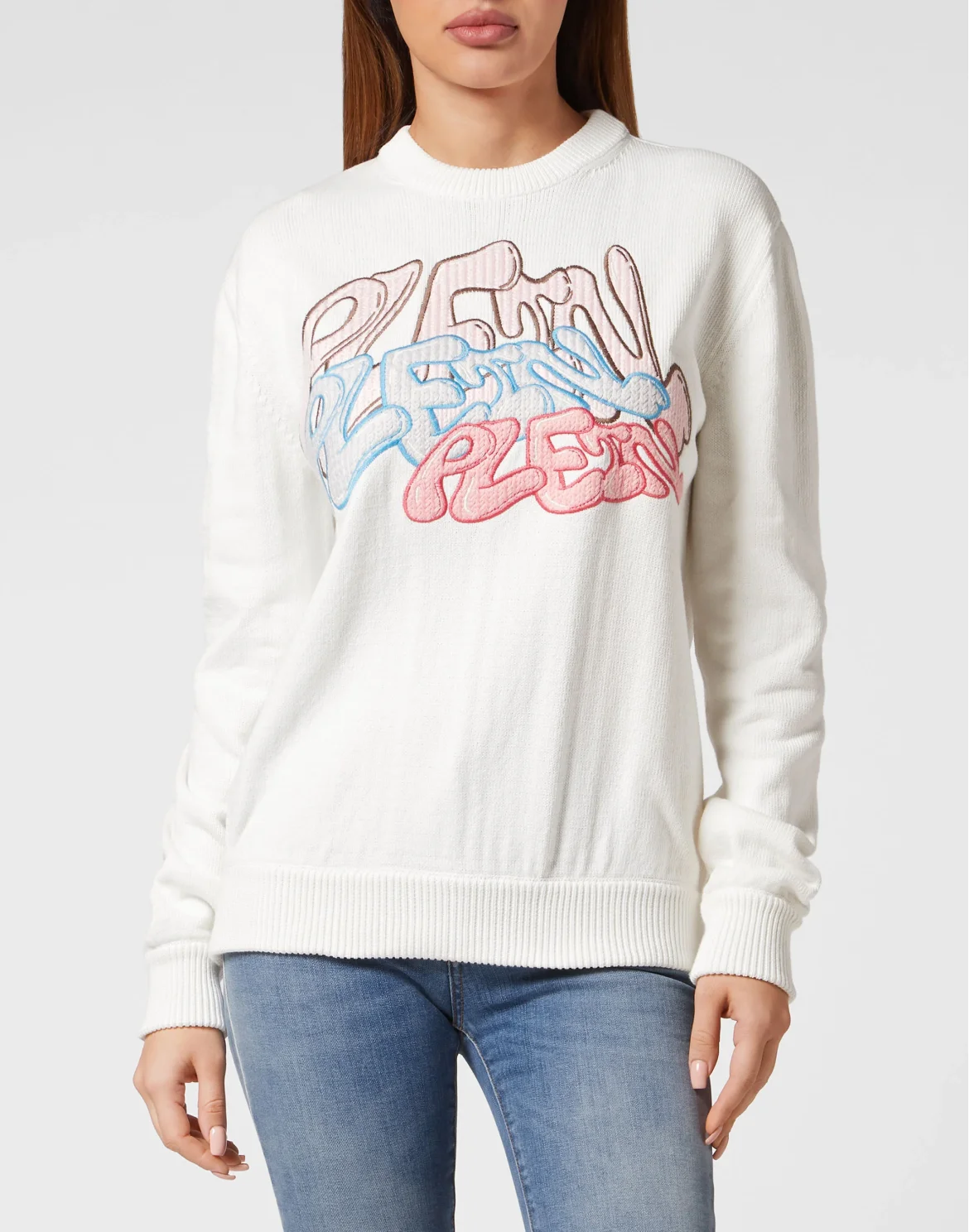 Roundneck Monogram, цвет: Белый