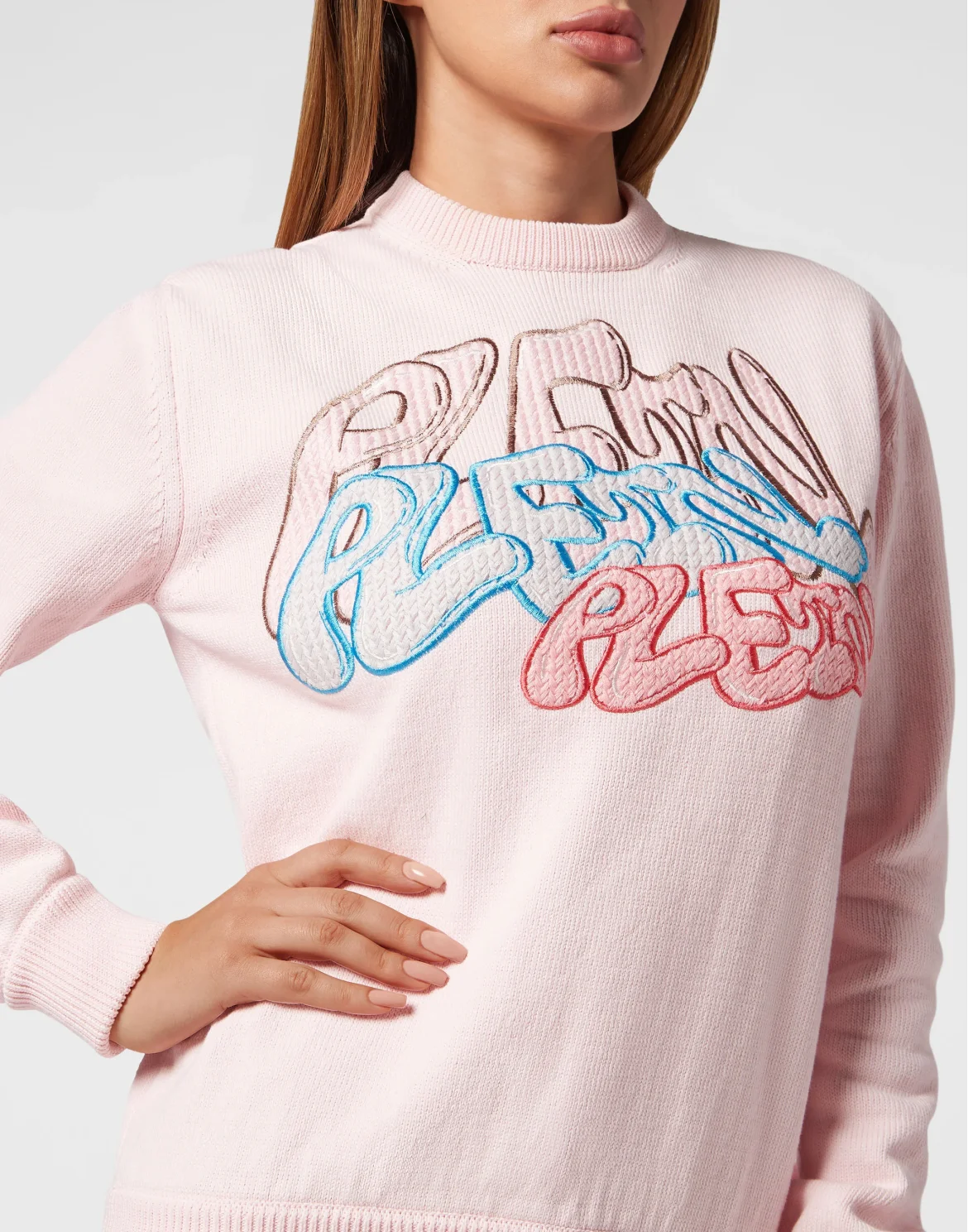 Roundneck Monogram, цвет: Розовый