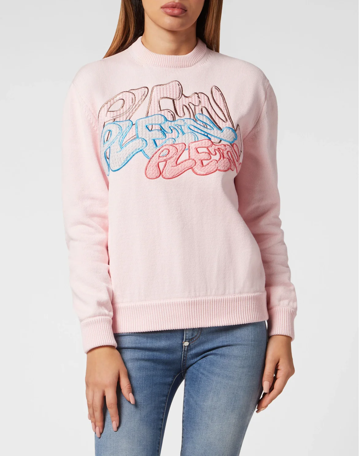 Roundneck Monogram, цвет: Розовый