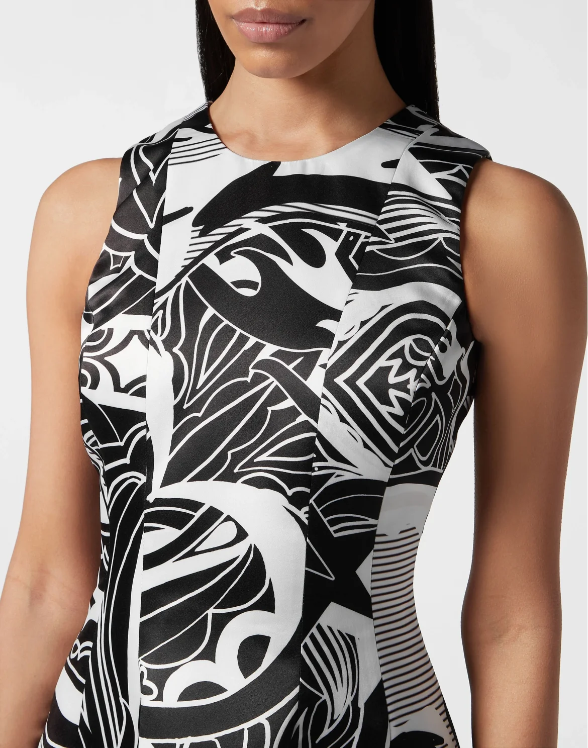 Duchesse Midi Dress, цвет: Черный