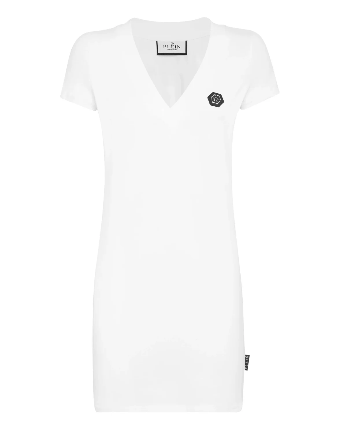 T-shirt Short Dress Basic, цвет: Белый