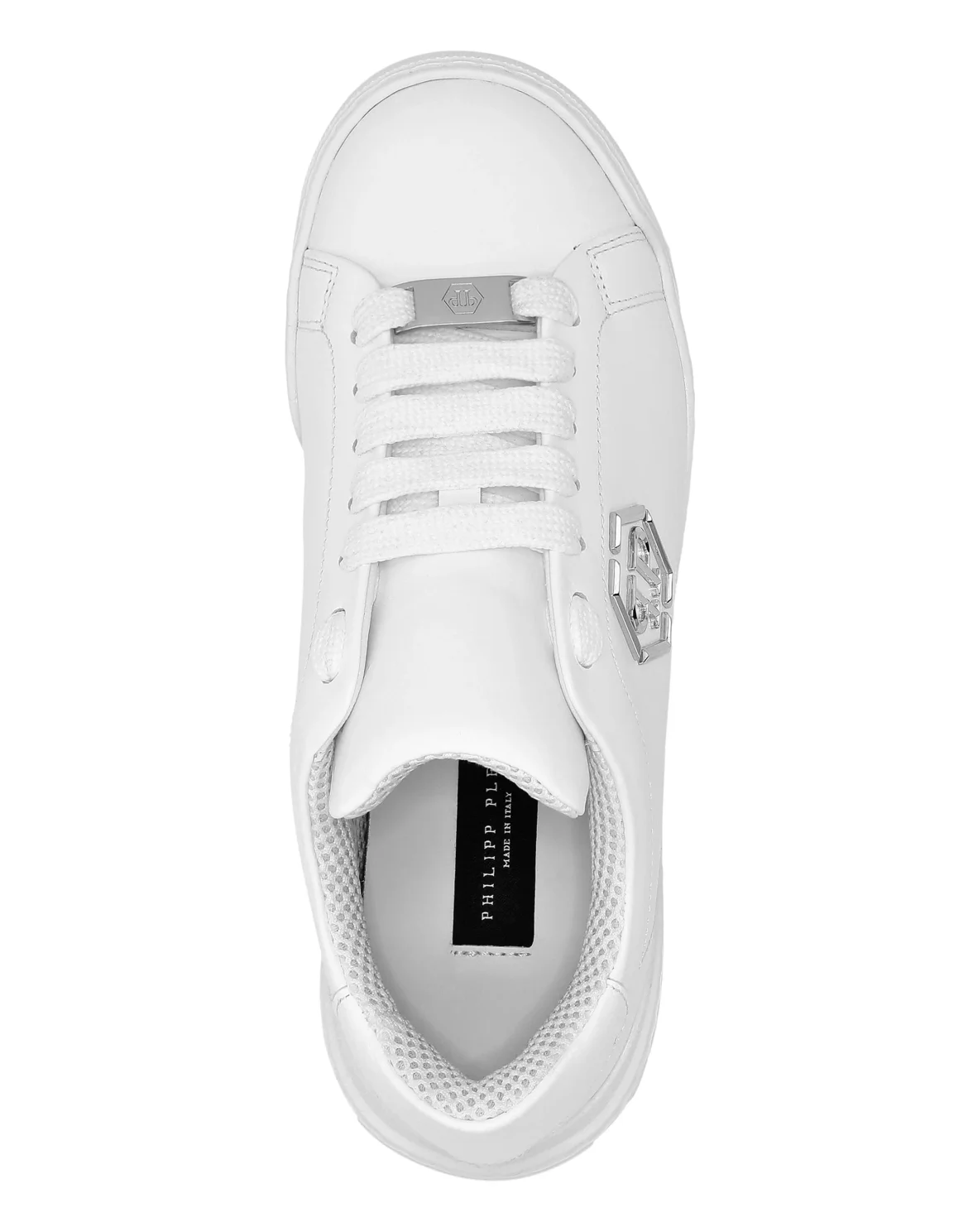Leather Lo-Top Sneakers Skull&Bones, цвет: Белый
