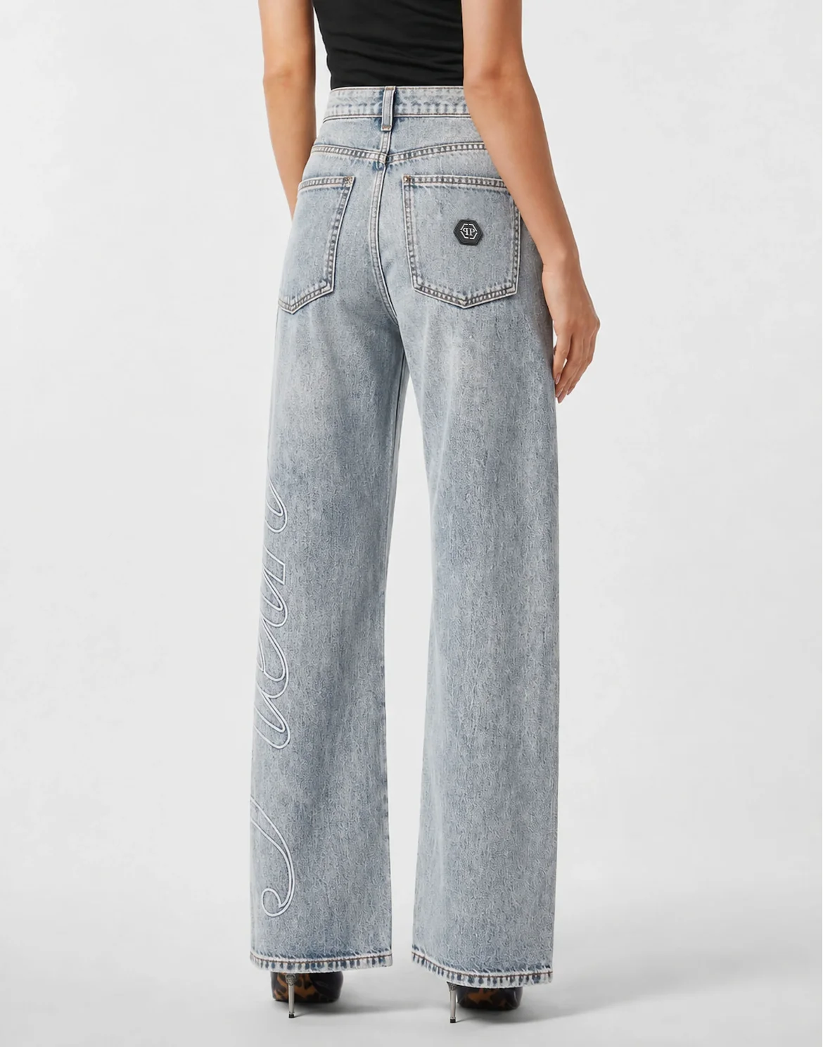 Denim Beach Boy Fit Trousers, цвет: Серый