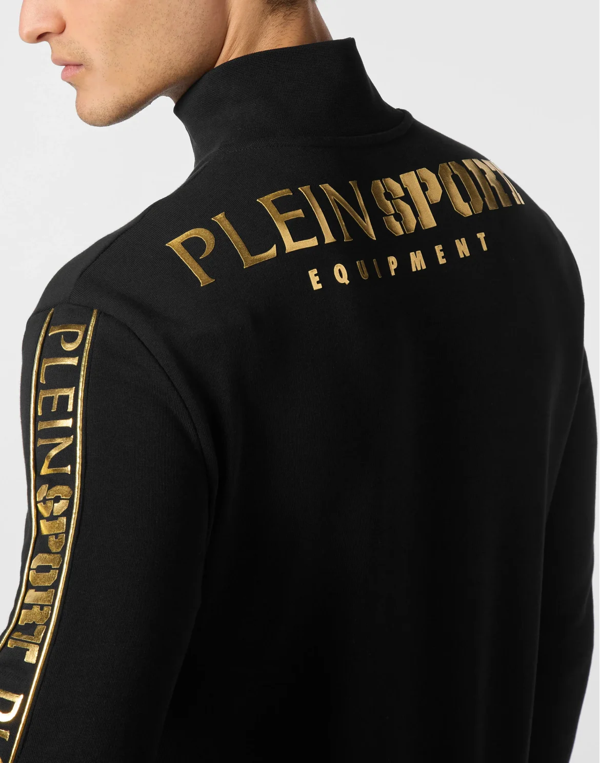 Tracksuit Sweatshirt Laminated, цвет: Черный