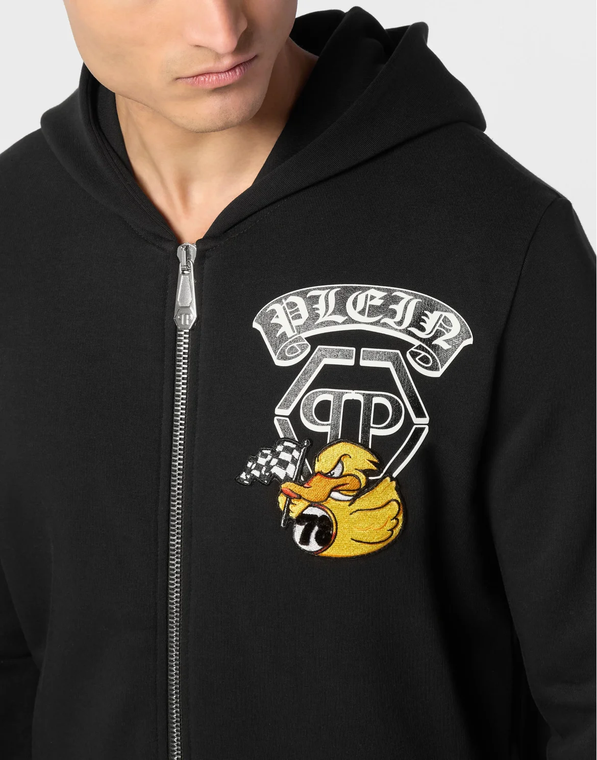 Sweatjacket Gothic Duck, цвет: Черный
