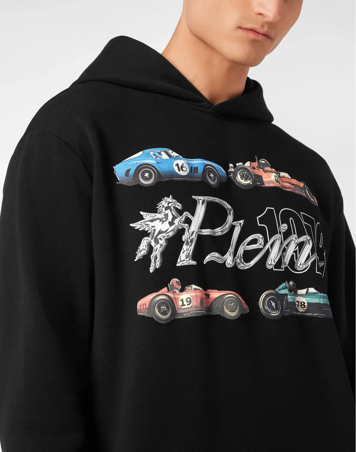 Hoodie sweatshirt BSM, цвет: Черный