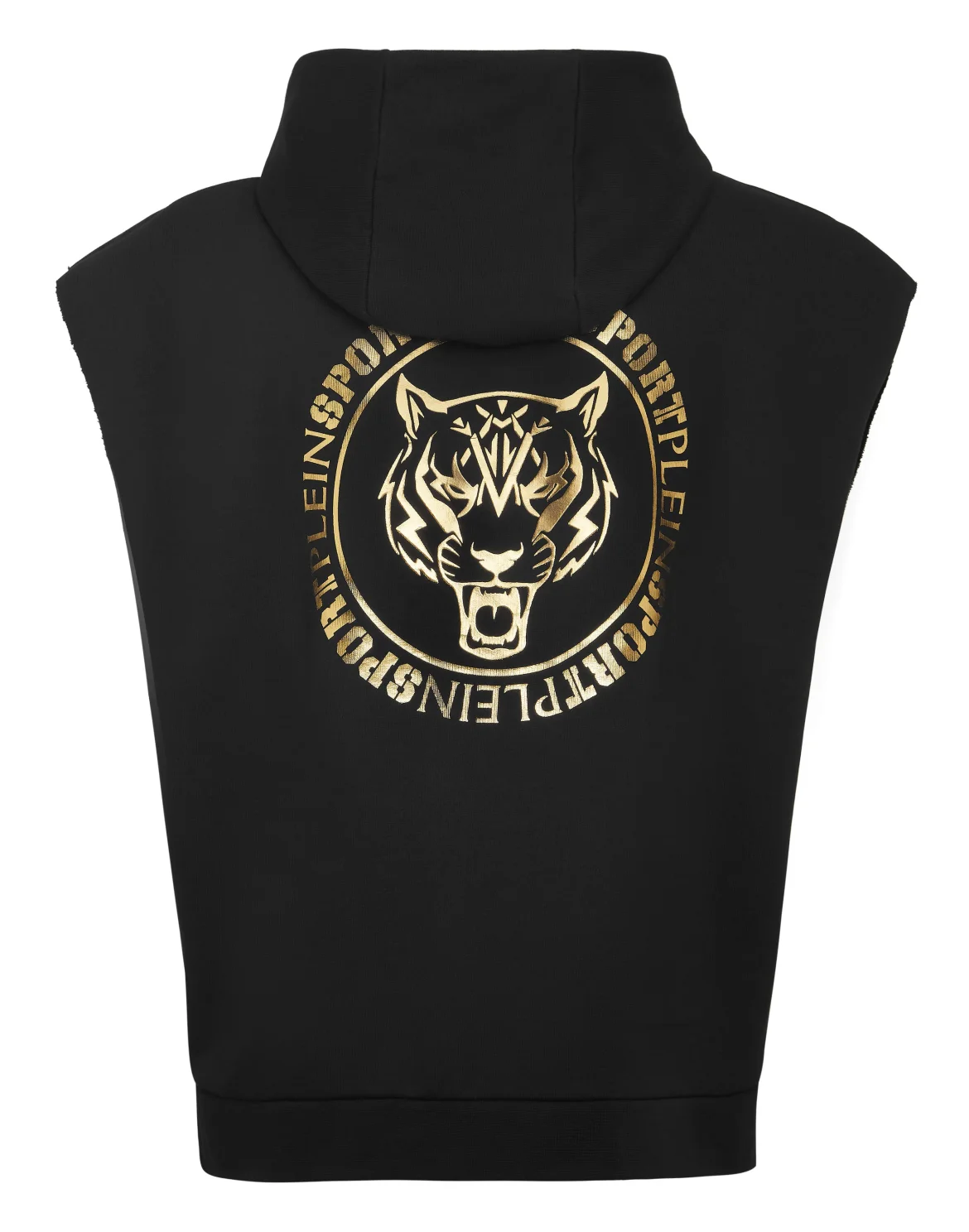 Tanktop Hoodie Label, цвет: Черный