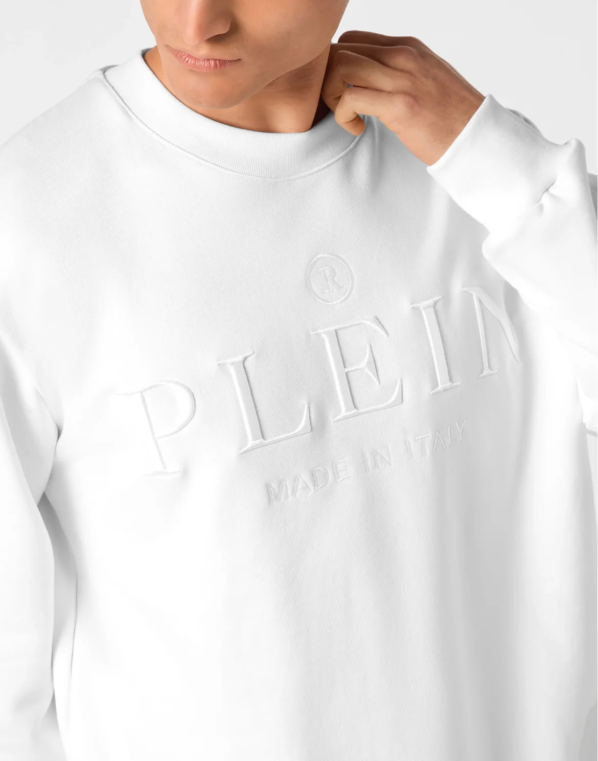 Sweatshirt Round Neck LS Philipp Plein TM, цвет: Белый