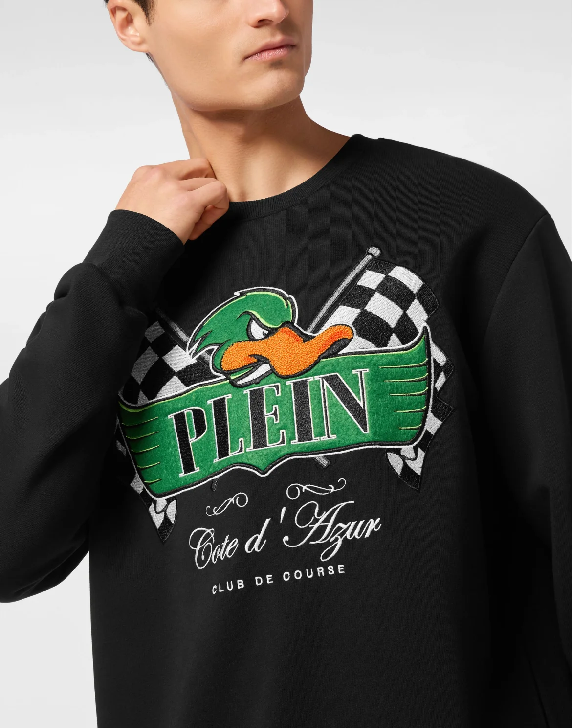 Sweatshirt LS Duck, цвет: Черный