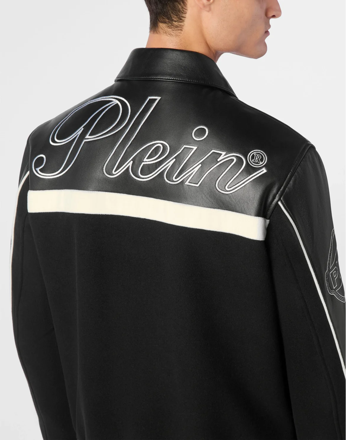 Coster Bomber Jacket LS Plein Club, цвет: Черный