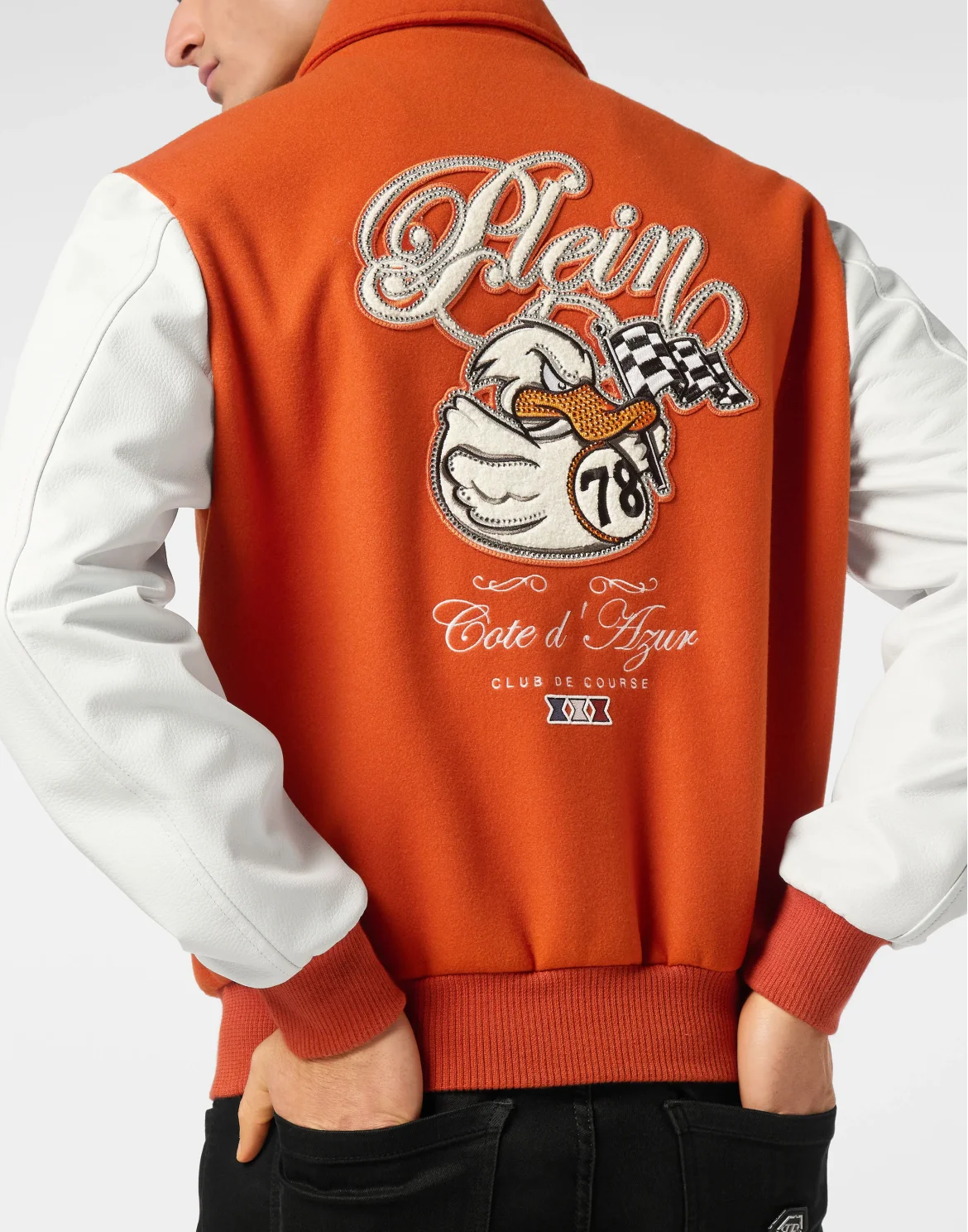 Coster College Bomber Jacket PP Duck, цвет: Оранжевый