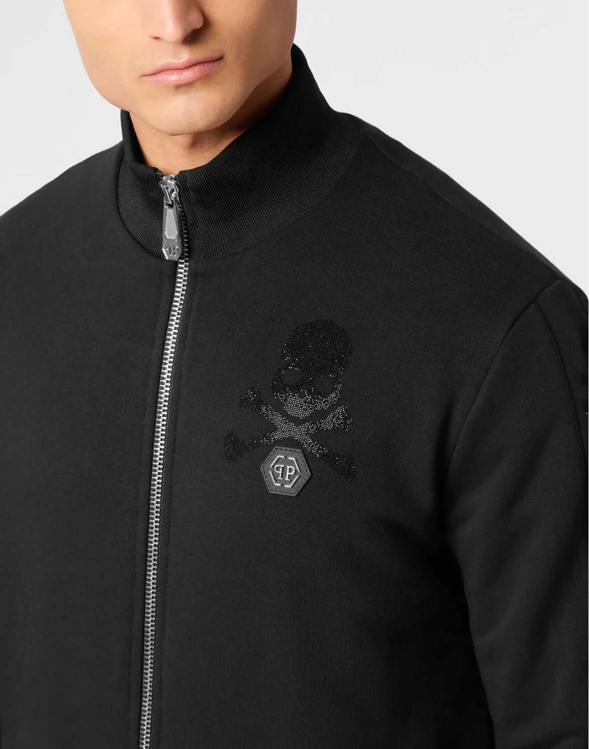 Jacket Scheleton Strass, цвет: Черный